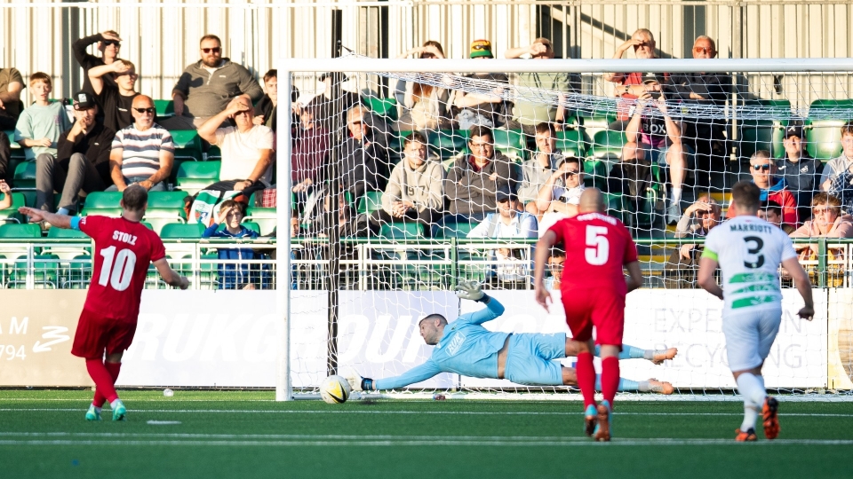 Andata secondo turno preliminare Champions League 2023-2024 - The New Saints-Swift Hesperange