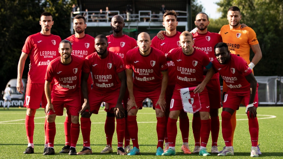 Andata secondo turno preliminare Champions League 2023-2024 - The New Saints-Swift Hesperange