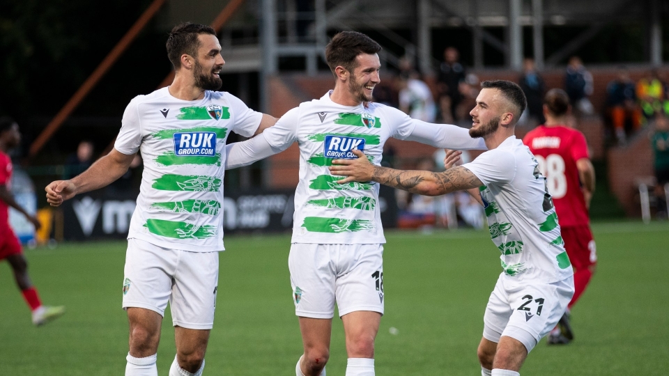 Andata secondo turno preliminare Champions League 2023-2024 - The New Saints-Swift Hesperange