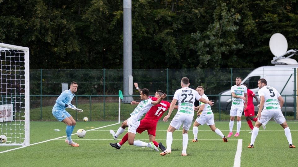 Andata secondo turno preliminare Champions League 2023-2024 - The New Saints-Swift Hesperange