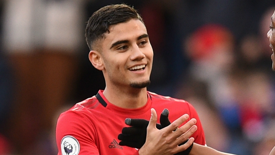 Andreas Pereira Manchester United 2019-20