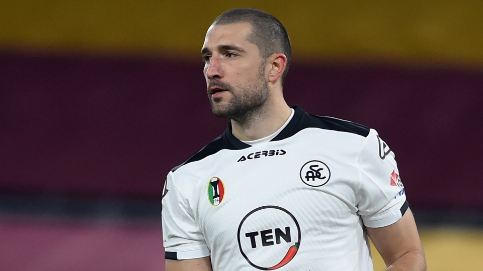 Andrej Galabinov gioca nello Spezia dalla stagione 2018-2019 Andrej Galabinov