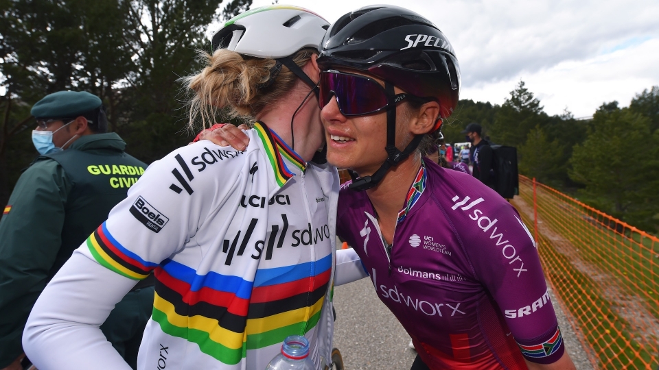 Anna Van der Breggen e Ashleigh Moolman