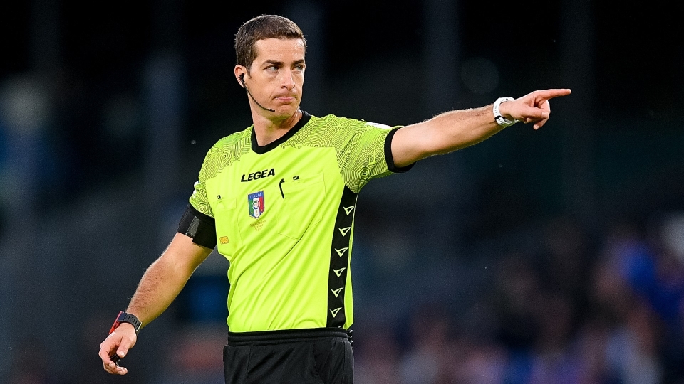 Arbitri Serie A: Giovanni Ayroldi della sezione di Molfetta. Foto di Giuseppe Maffia per Getty Images