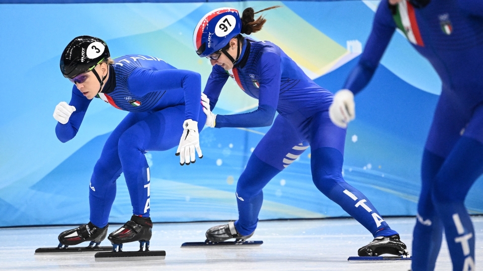 Arianna Fontana e Arianna Valcepina