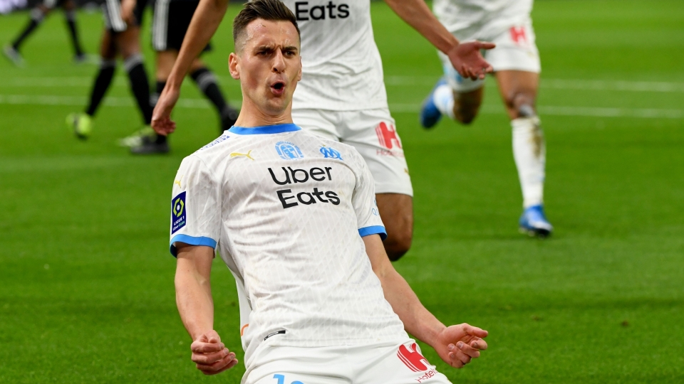 Arkadiusz Milik Lyon Marseille Ligue 1 28022021