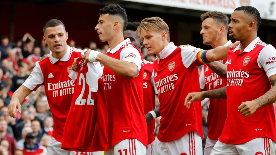 Arsenal: valore di mercato 759 milioni. Giocatore più prezioso Bukayo Saka (100 milioni) Arsenal