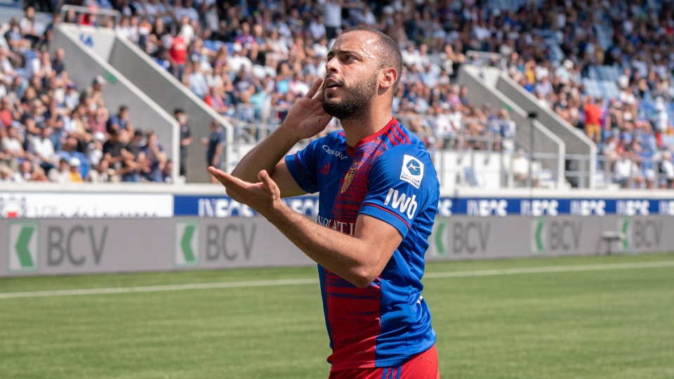 Arthur Cabral FC Lausanne-Sport v FC Basel Swiss Super League 08222021