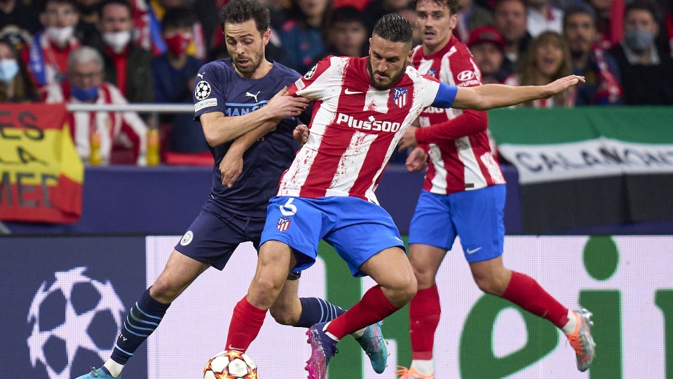 Atletico Madrid-Manchester City Atletico Madrid-Manchester City