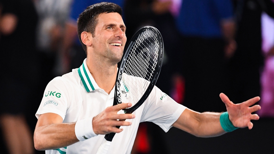 Aus Open: non trionfo di Djokovic, le foto