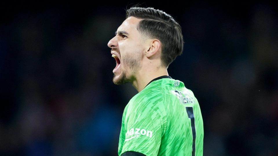 Alex Meret, Napoli 2022-2023. Foto di Giuseppe Maffia per Getty Images