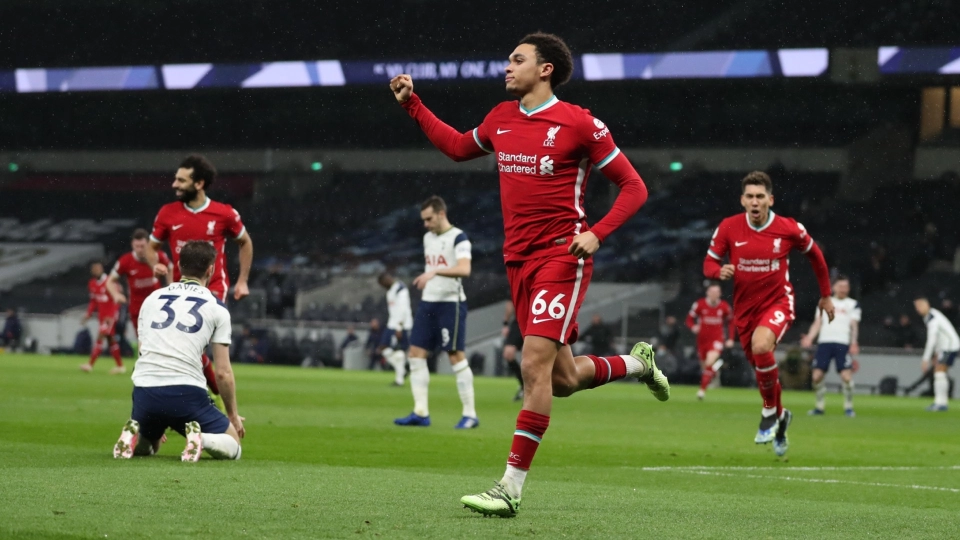 Alexander-Arnold Liverpool Tottenham 2021