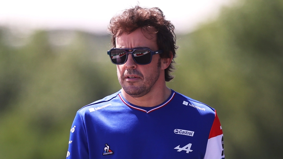 Alpine driver Fernando Alonso
