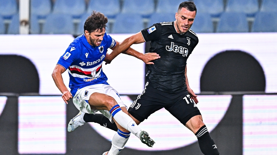 Sampdoria\ Bartosz Bereszynski and Filip Kostic