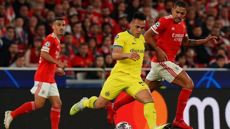 Benfica-Inter 0-2, Champions League 2022-2023
