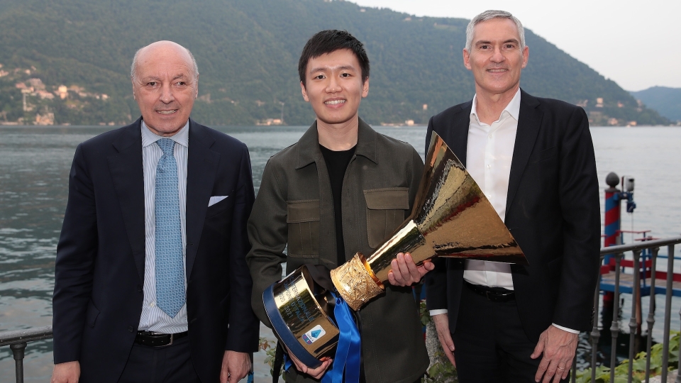 Beppe Marotta Steven Zhang Alessandro Antonello