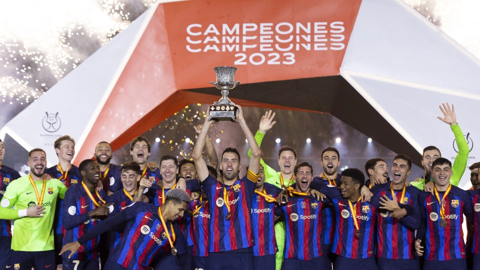 Barcelona win Supercopa de Espana