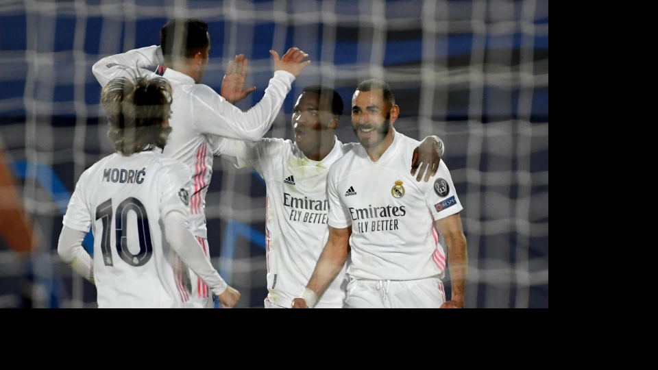 Benzema Real Madrid Atalanta Champions League