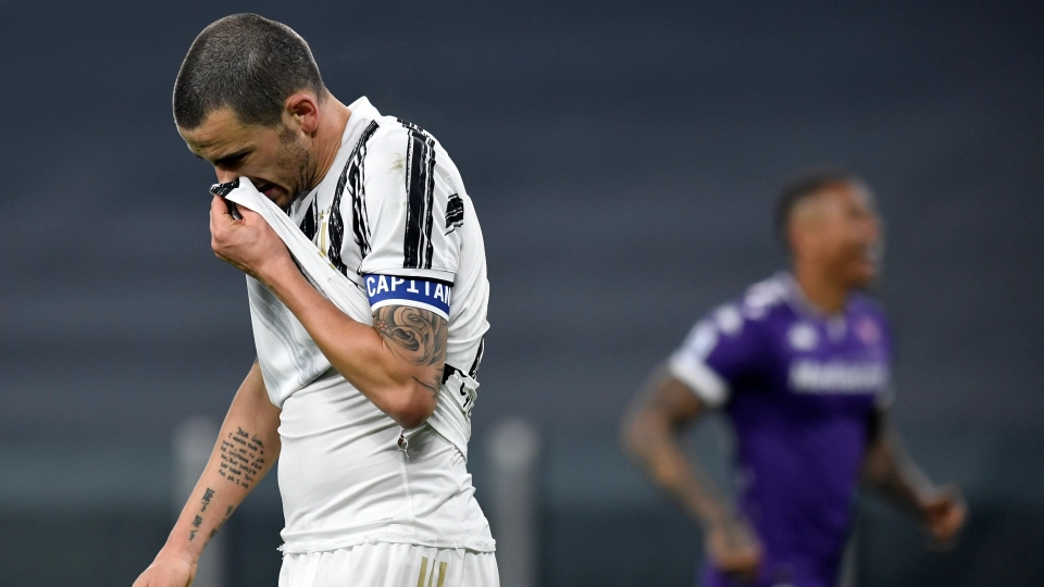 Bonucci Juventus v Fiorentina Serie A 12222020