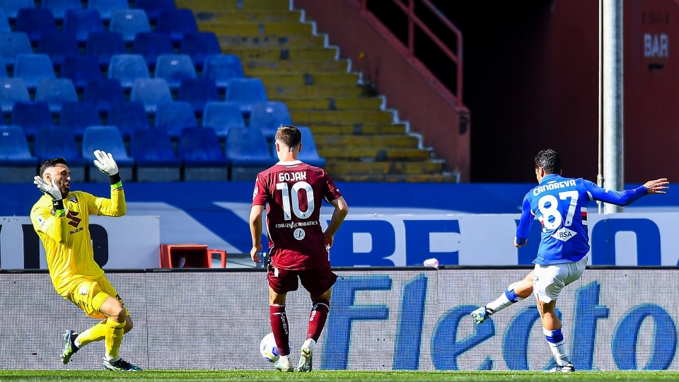 Candreva goal Sampdoria Torino