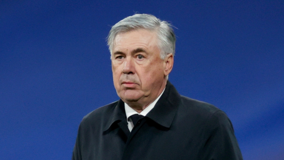 Carlo Ancelotti Real Madrid v Deportivo Alavés La Liga 02192022