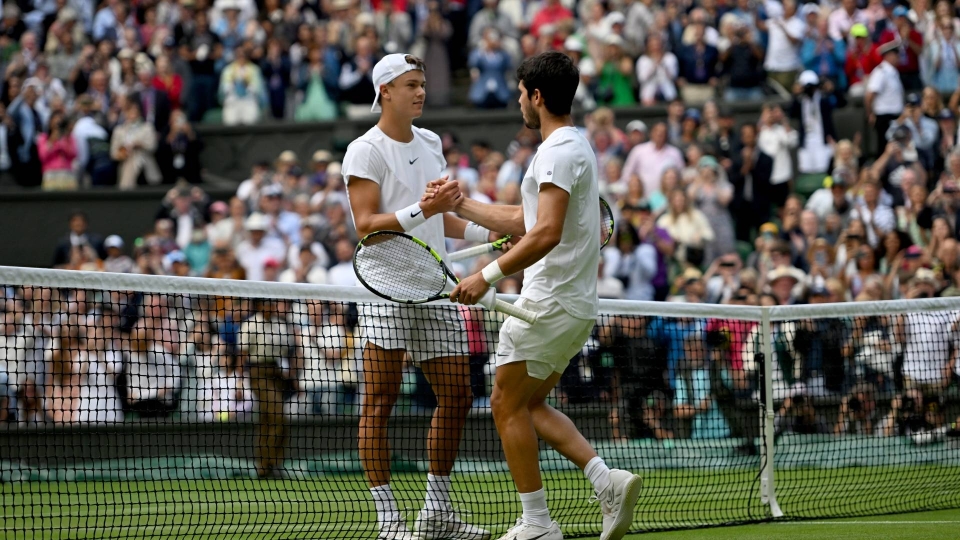 In semifinale a Wimbledon Carlos Alcaraz