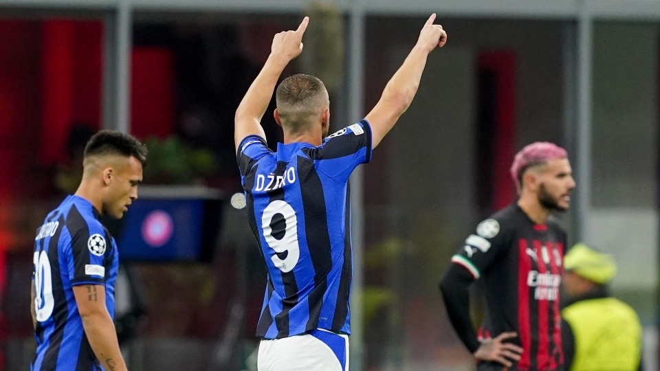 Champions 2022-23, Milan-Inter 0-2: le foto