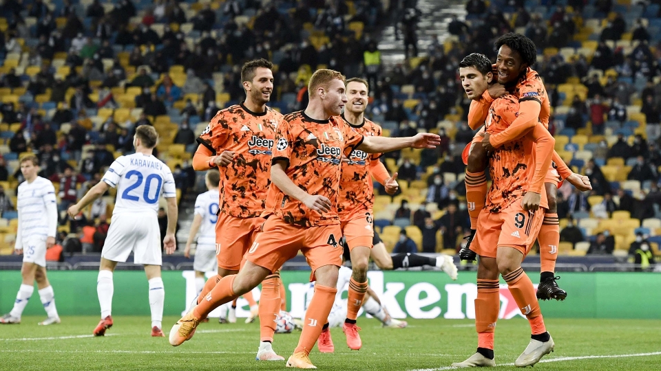Champions League: le immagini di Dinamo Kiev-Juventus 0-2