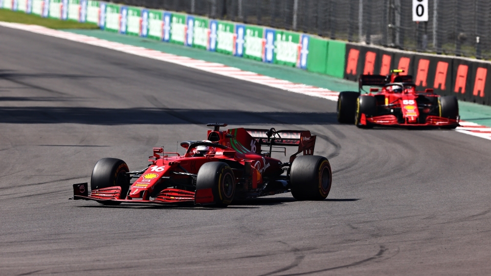 Charles Leclerc e Carlos Sainz Charles Leclerc e Carlos Sainz