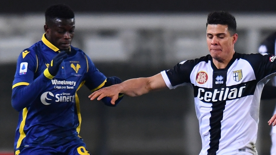 Colley Verona Parma Serie A Colley Verona Parma Serie A