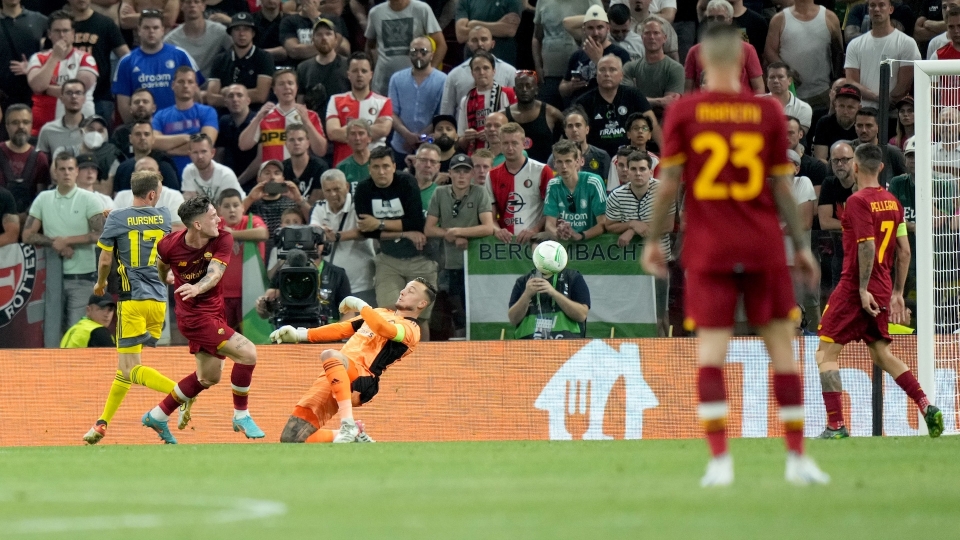 Conference League 2021-2022: Roma-Feyenoord 1-0, le foto