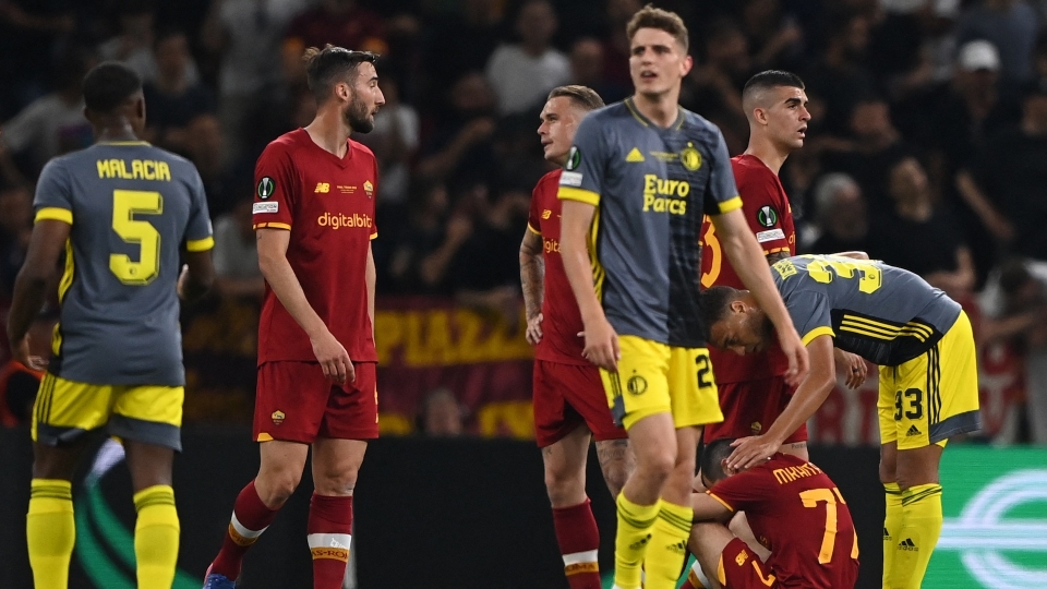 Conference League 2021-2022: Roma-Feyenoord 1-0, le foto