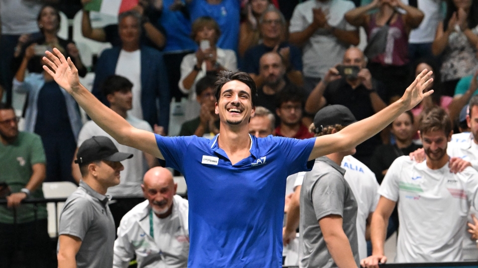 Coppa Davis, riscatto Italia: Cile battuto da Arnaldi e Sonego