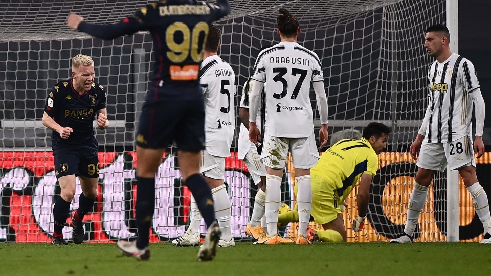 Coppa Italia: Juventus-Genoa 3-2, le foto