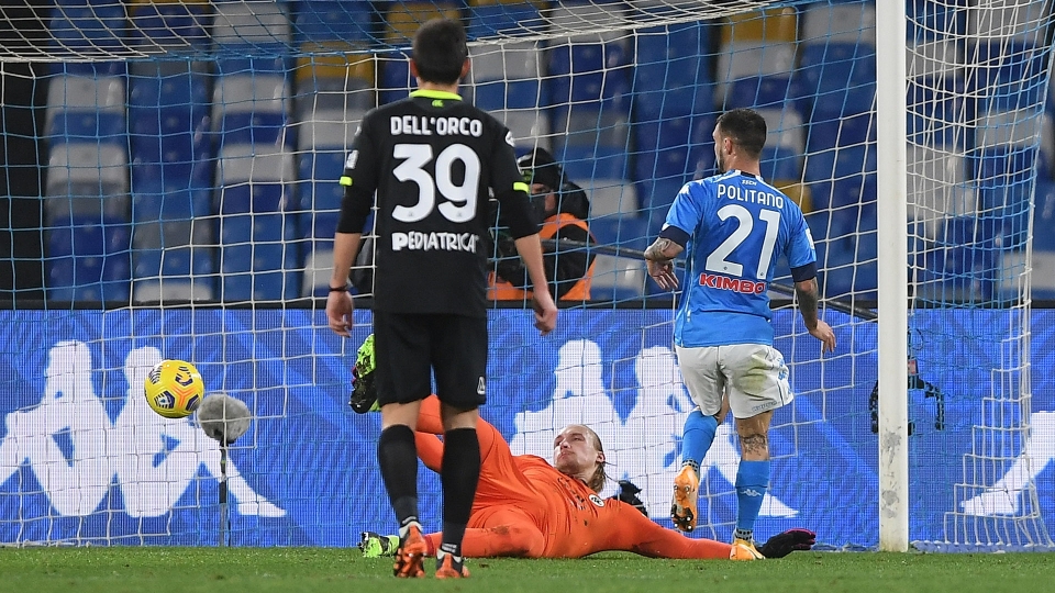 Coppa Italia: Napoli-Spezia 4-2, le foto