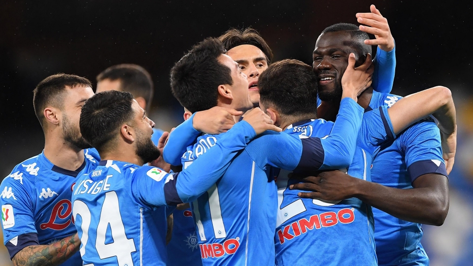 Coppa Italia: Napoli-Spezia 4-2, le foto