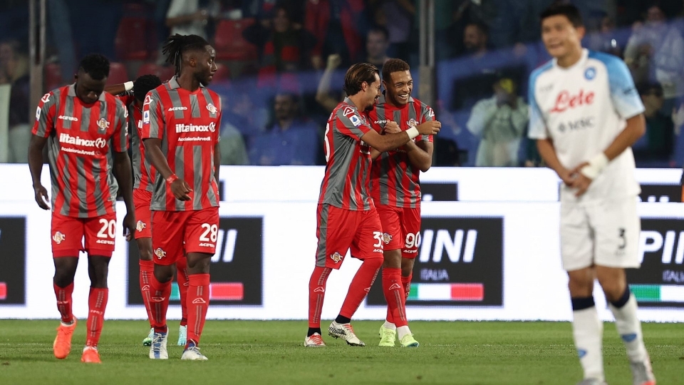 Cremonese-Napoli, le foto