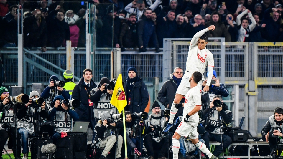 Cristiano Ronaldo Roma Juventus Serie A