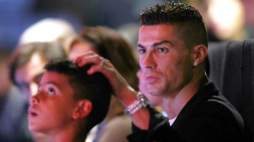Cristiano Ronaldo son Cristiano jr