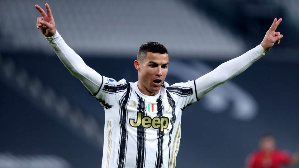 Juventus star Cristiano Ronaldo CristianoRonaldo - cropped