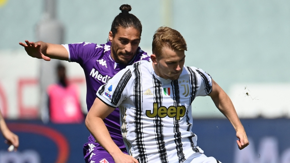 Cuadrado De Ligt Fiorentina Juventus Serie A