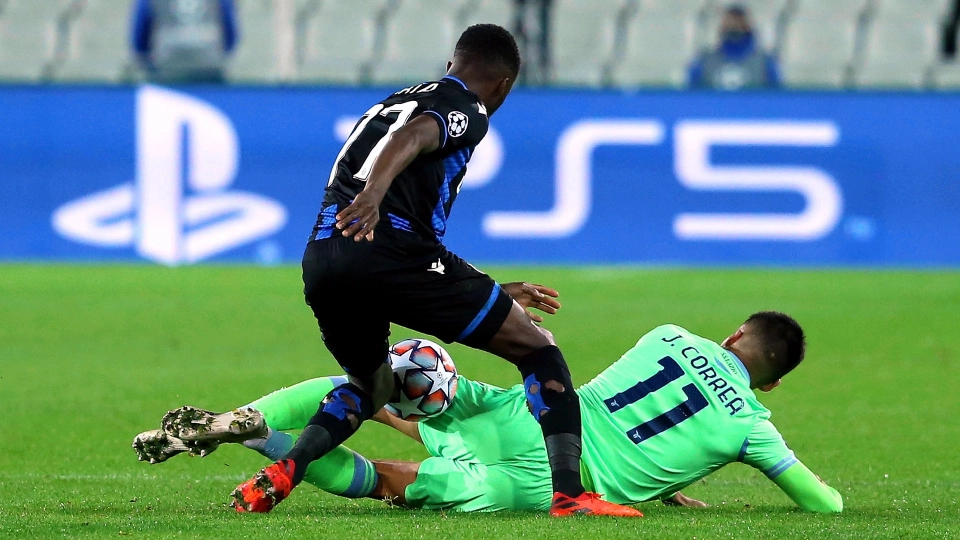 Champions League: Le foto di Brugge-Lazio 1-1