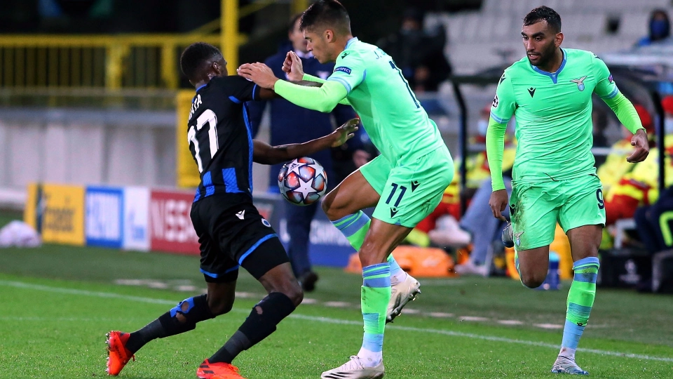 Champions League: Le foto di Brugge-Lazio 1-1
