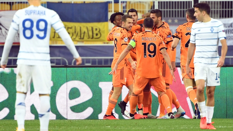 Champions League: le immagini di Dinamo Kiev-Juventus 0-2