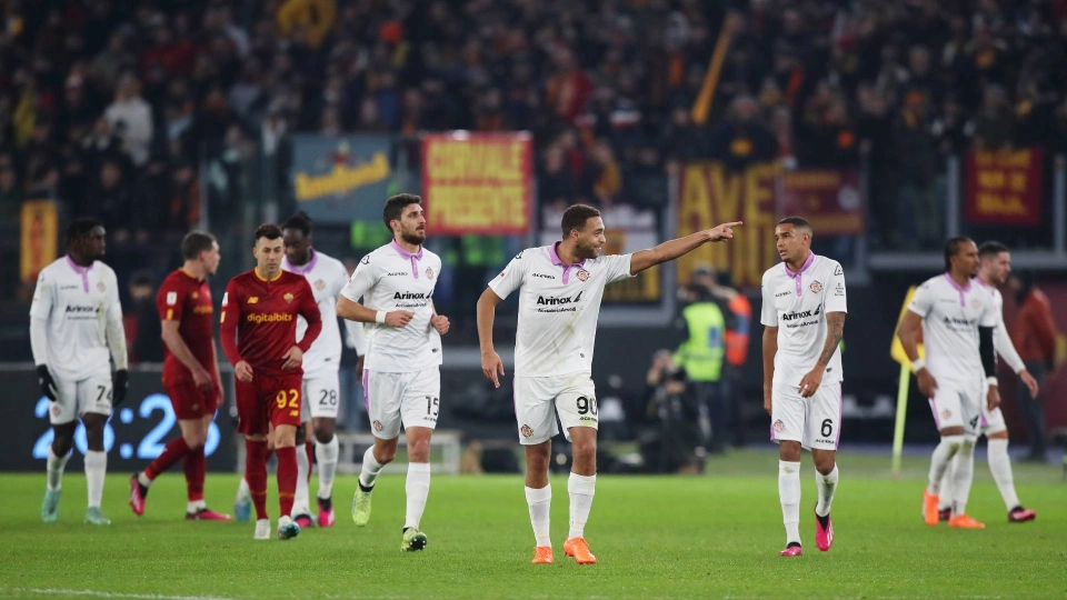 Coppa Italia, Roma-Cremonese 1-2