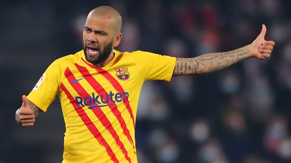 Dani Alves Barcelona 2021-22 Dani Alves Barcelona 2021-22