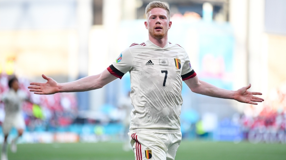 Danimarca-Belgio 1-2: super De Bruyne a Copenaghen De Bruyne Denmark Belgium