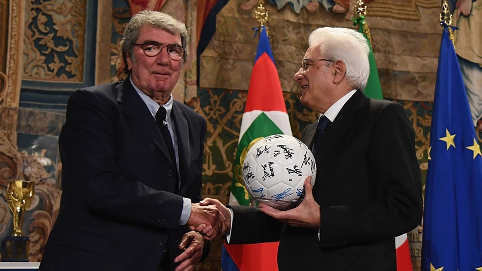 Dino Zoff da Mattarella