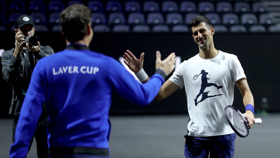 L\ Djokovic, Federer