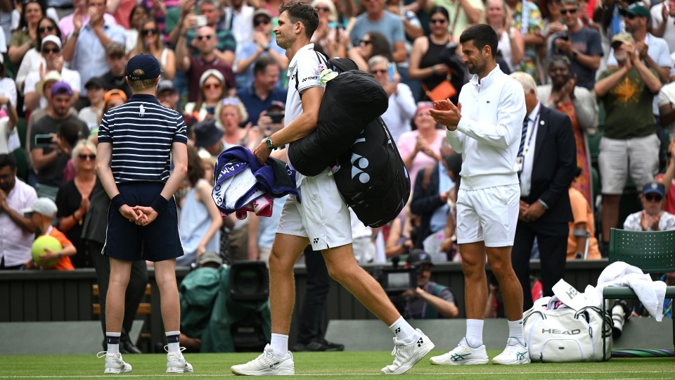 Djokovic-Hurkacz: le foto